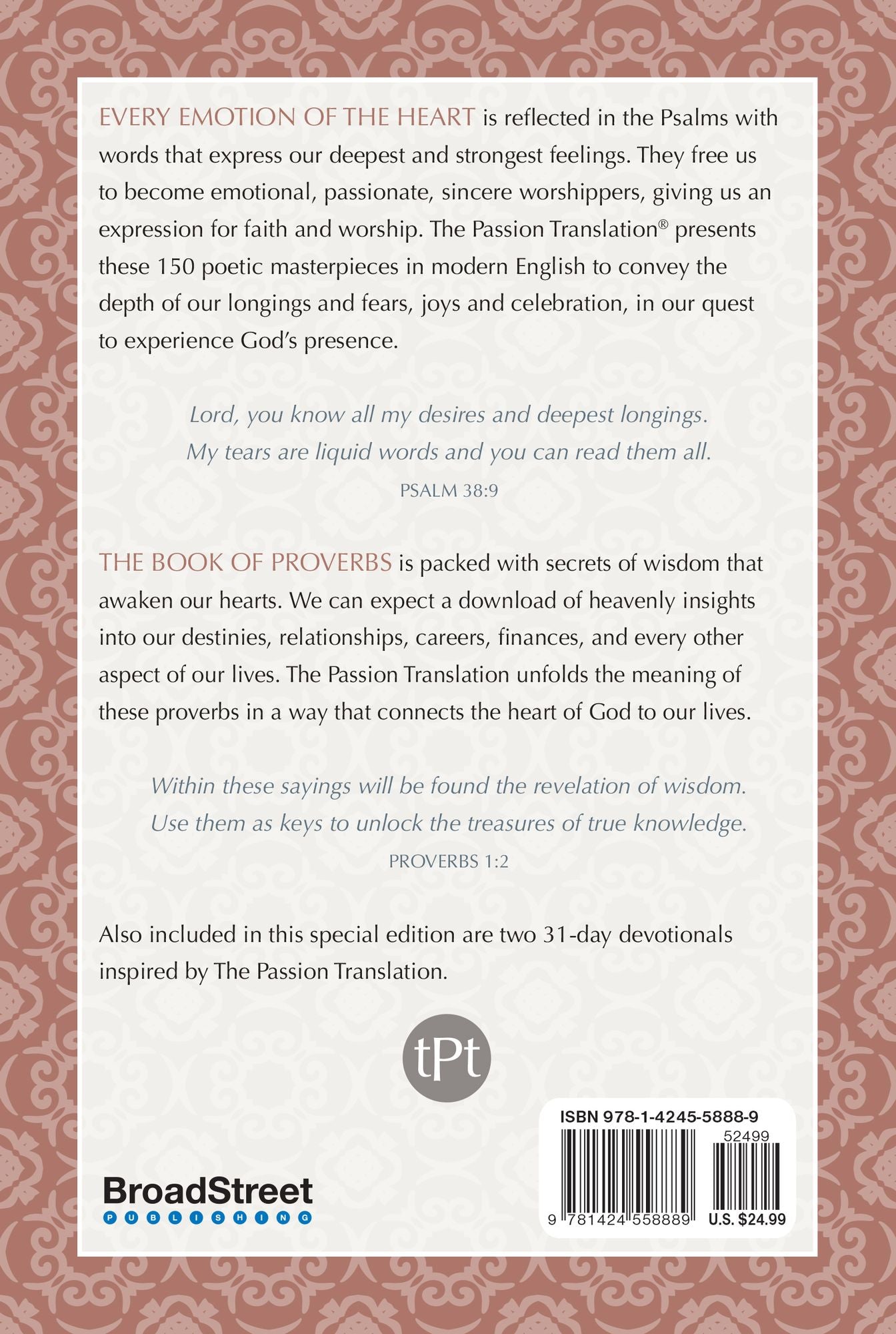 Psalms & Proverbs (2nd edition): 2-in-1 Collection with 31-Day Psalms & Proverbs Devotionals