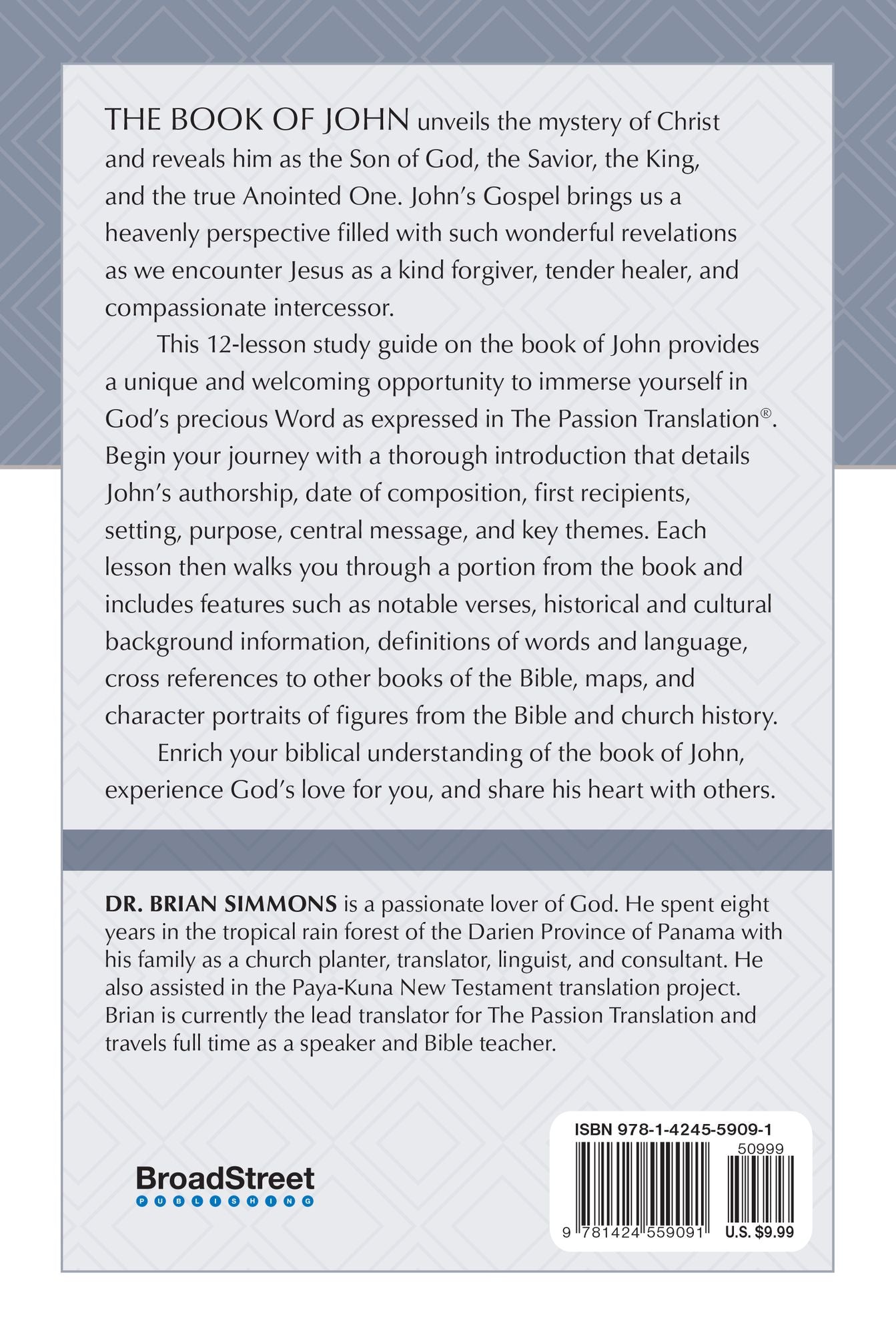 The Book of John 12-week Study Guide : Eternal Love