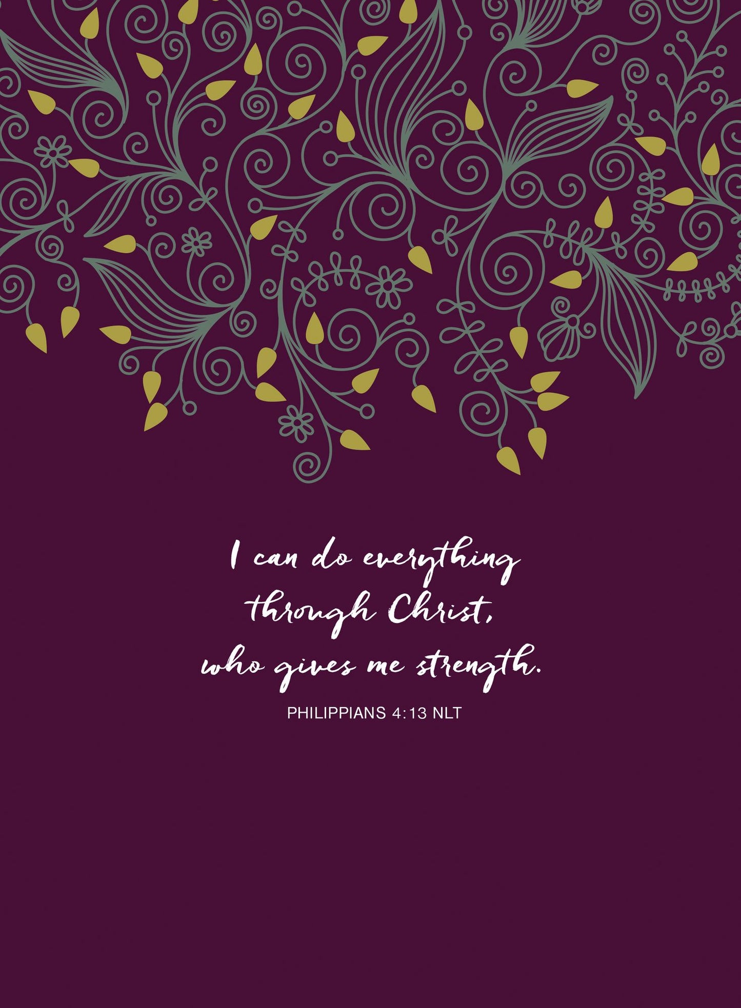I Can Do All Things (2020 Planner): 16-month weekly planner (ziparound)