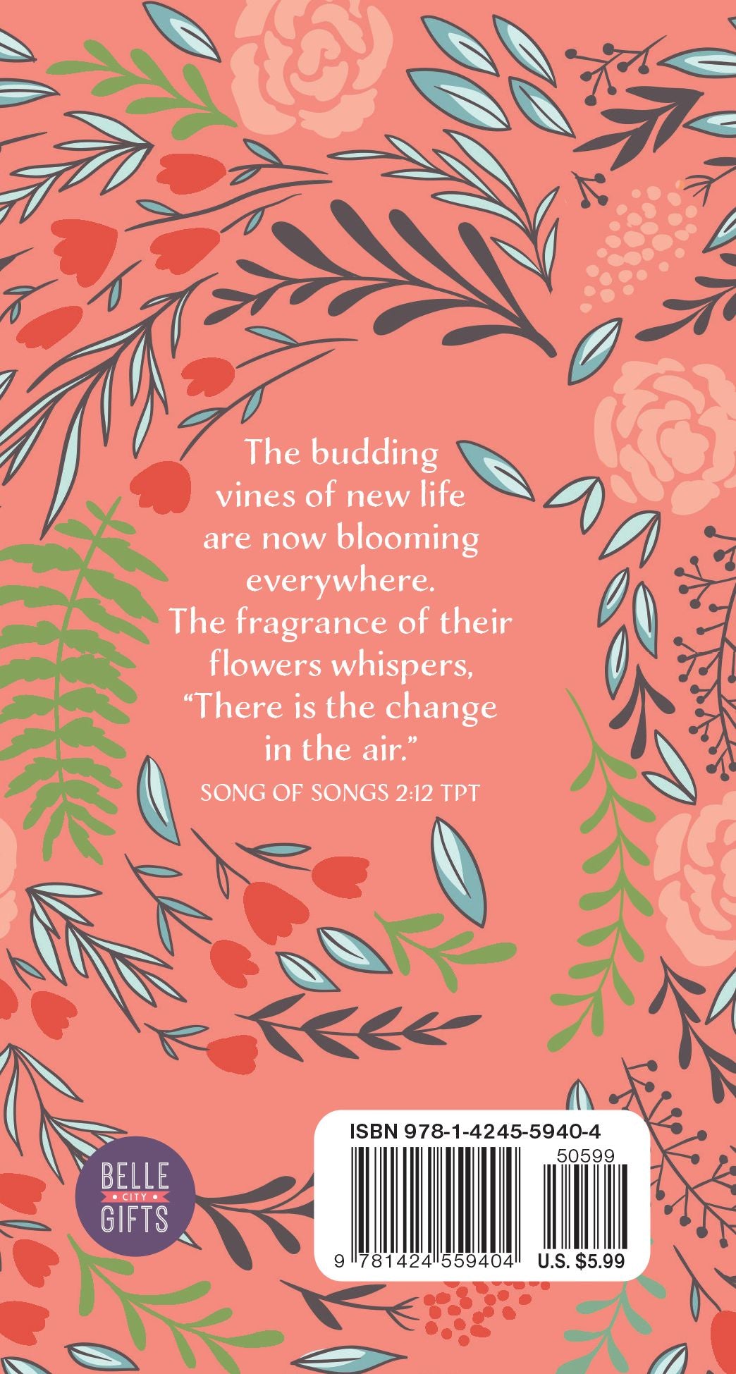 Coral Floral (2020/2021 Planner): 2-year pocket planner
