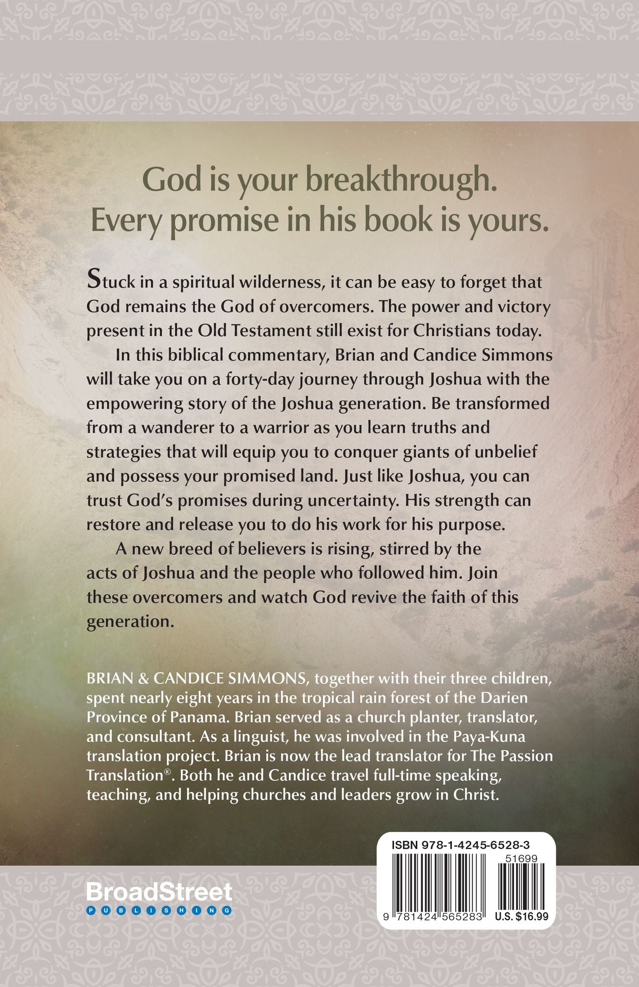 The Joshua Generation: A 40-Day Journey Into Your Promised Land