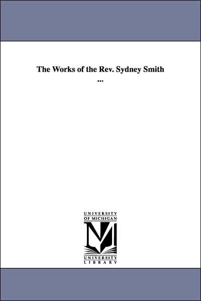 The Works of the Rev Sydney Smith