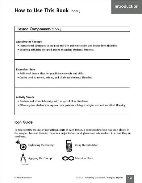 Graphing Calculator Strategies: Algebra
