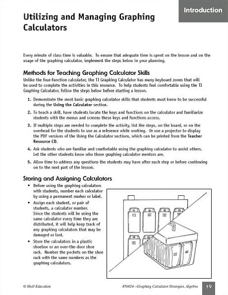 Graphing Calculator Strategies: Algebra