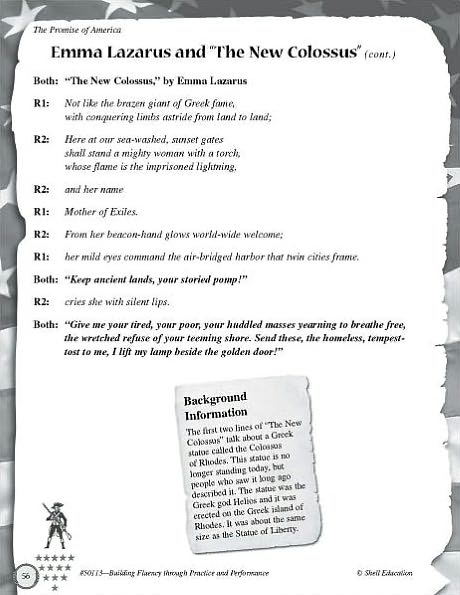 Building Fluency Through Practice and Performance: American History