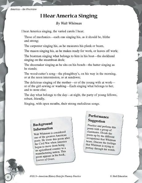 Building Fluency Through Practice and Performance: American History