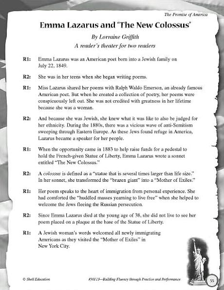 Building Fluency Through Practice and Performance: American History