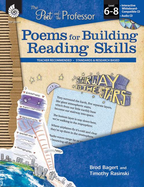 The Poet and the Professor: Poems for Building Reading Skills: Levels 6-8