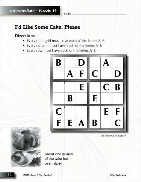 Sudoku Learn & Play for Third Grade