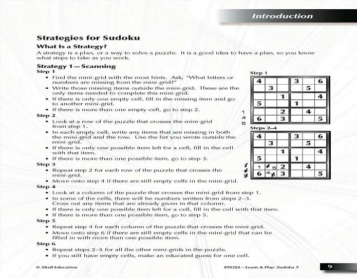 Sudoku Learn & Play for Fifth Grade