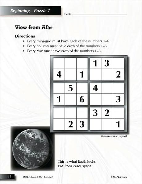 Sudoku Learn & Play for Fifth Grade