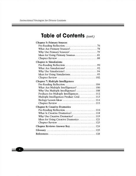 Instructional Strategies for Diverse Learners