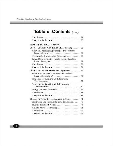 Teaching Reading in the Content Areas for Elementary Teachers