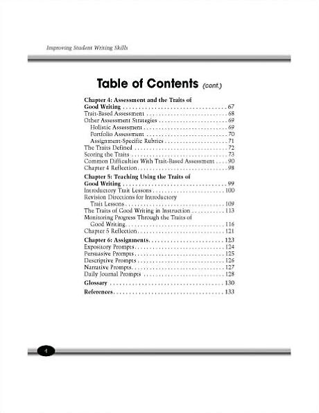 Improving Student Writing Skills