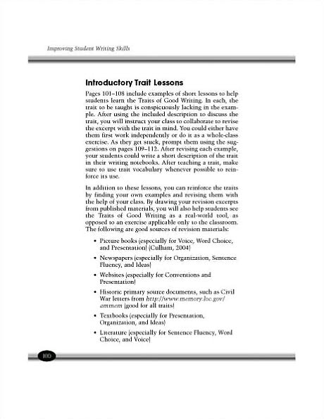 Improving Student Writing Skills