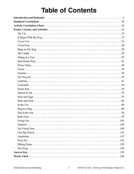 Poems for Word Study Grade K-1 (Binder with color transparencies)
