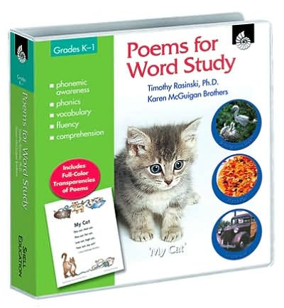 Poems for Word Study Grade K-1 (Binder with color transparencies)