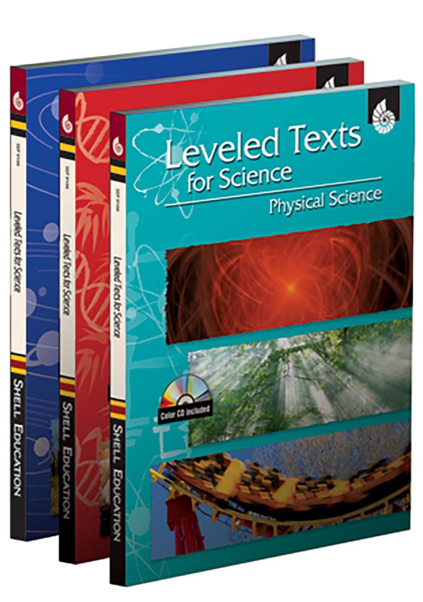 Leveled Texts for Science: 3-Book Set