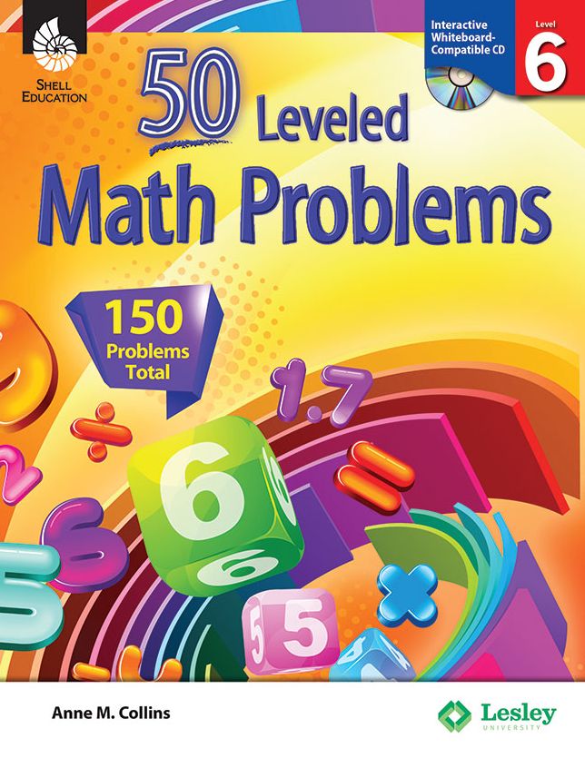 50 Leveled Math Problems Level 6
