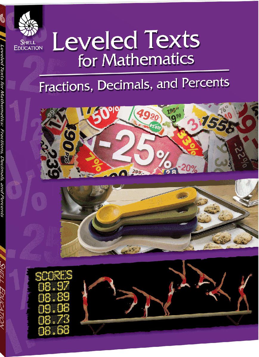 Leveled Texts for Mathematics: Fractions, Decimals, and Percents
