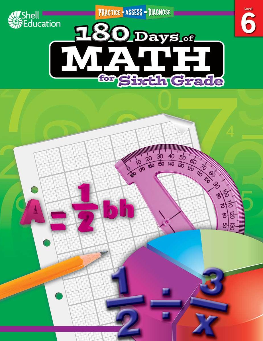 Practice, Assess, Diagnose: 180 Days of Math for Sixth Grade