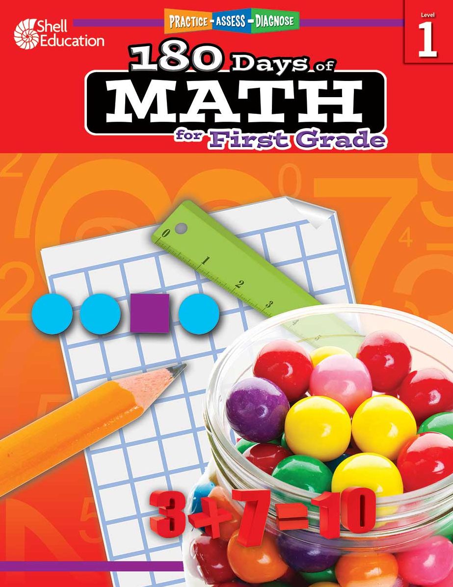 Practice, Assess, Diagnose: 180 Days of Math for First Grade