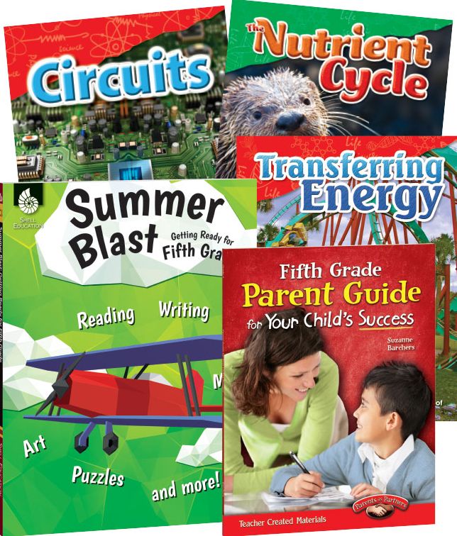 Learn-At-Home: Summer Stem Bundle with Parent Guide Grade 5