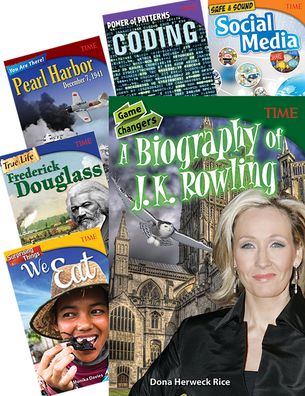 TIME Informational Text Grade 8 Set 2, 6-Book Set