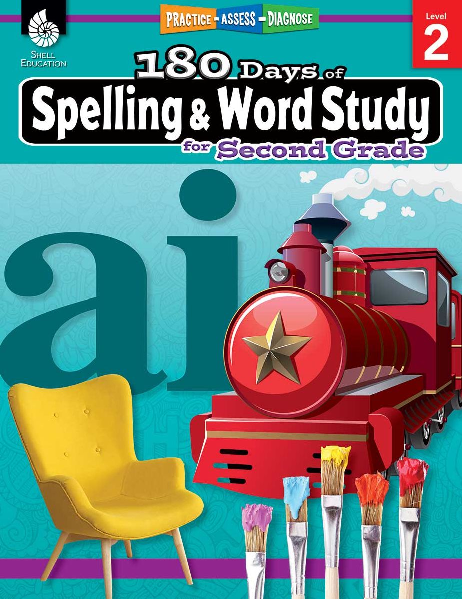 180 DaysT: Spelling and Word Study for Second Grade: Practice, Assess, Diagnose
