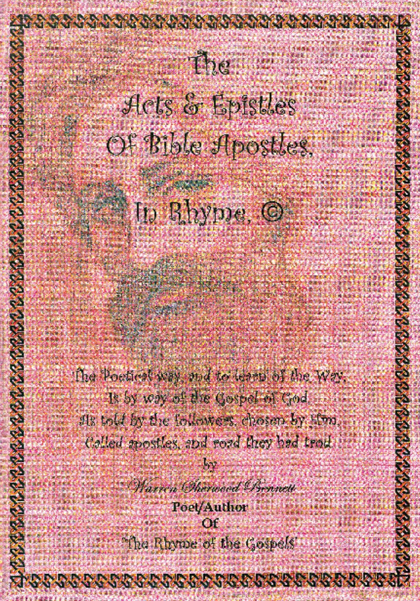 The Acts & Epistles Of Bible Apostles, In Rhyme