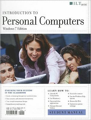 Introduction to Personal Computers, Windows 7 Edition Student Manual [With CDROM]