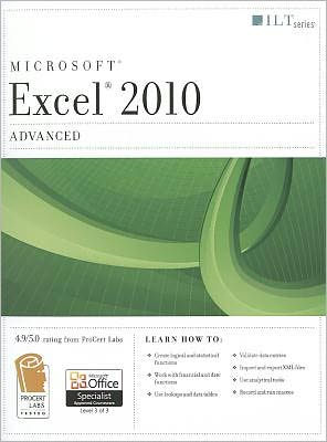 Excel 2010: Advanced Student Manual