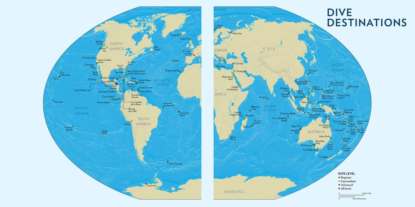 100 Dives of a Lifetime: The World's Ultimate Underwater Destinations