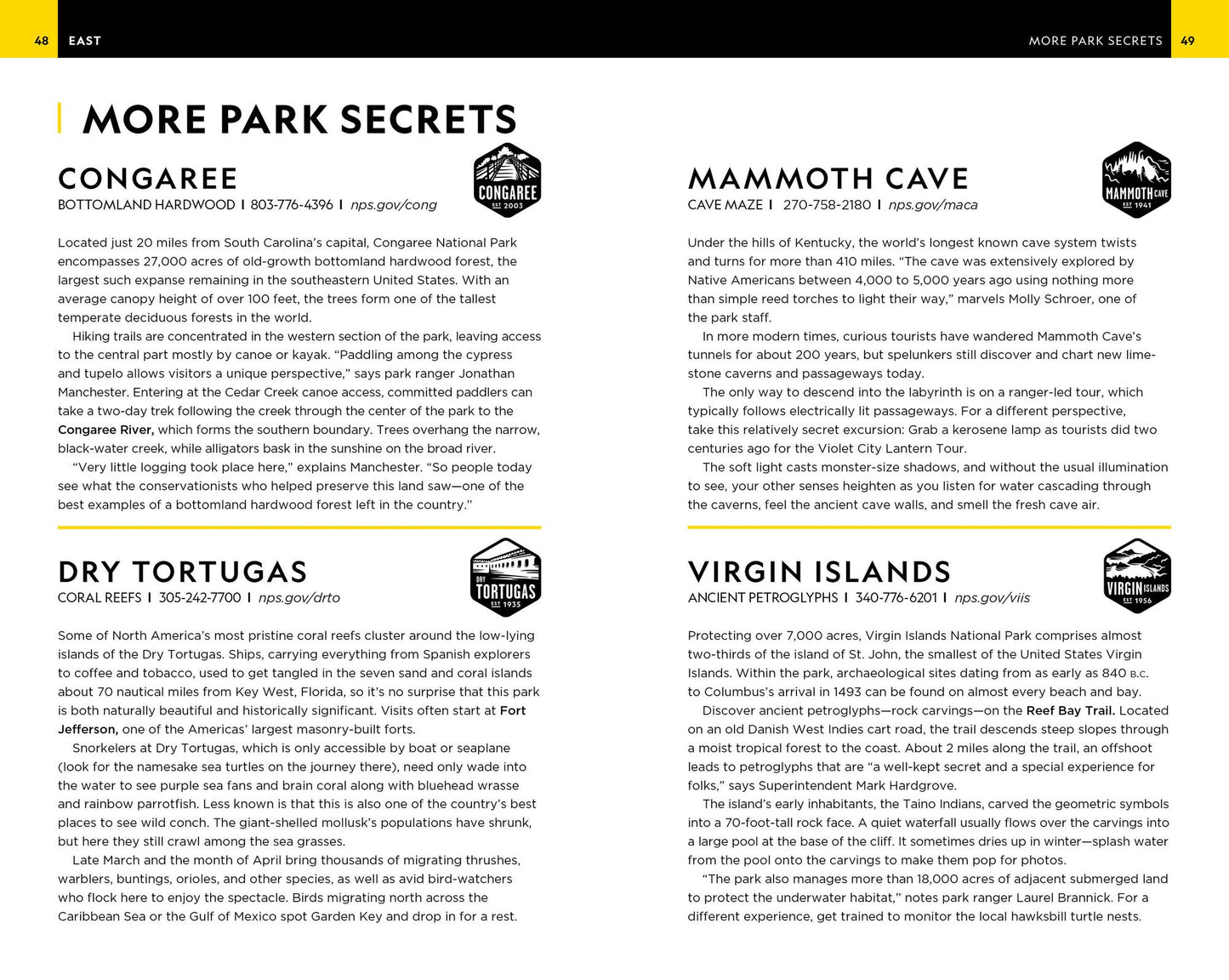 National Geographic Secrets of the National Parks, 2nd Edition: The Experts' Guide to the Best Experiences Beyond the Tourist Trail