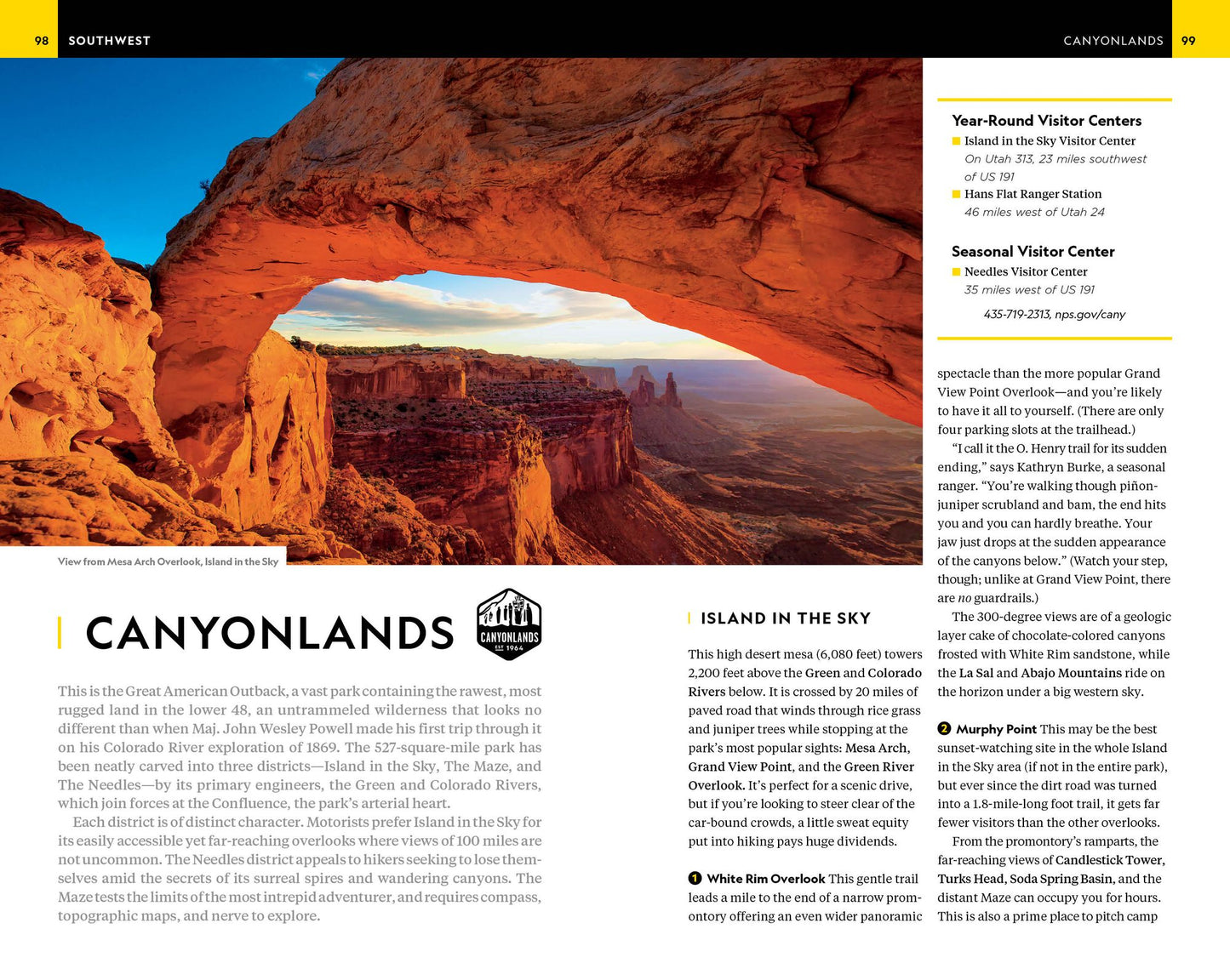 National Geographic Secrets of the National Parks, 2nd Edition: The Experts' Guide to the Best Experiences Beyond the Tourist Trail