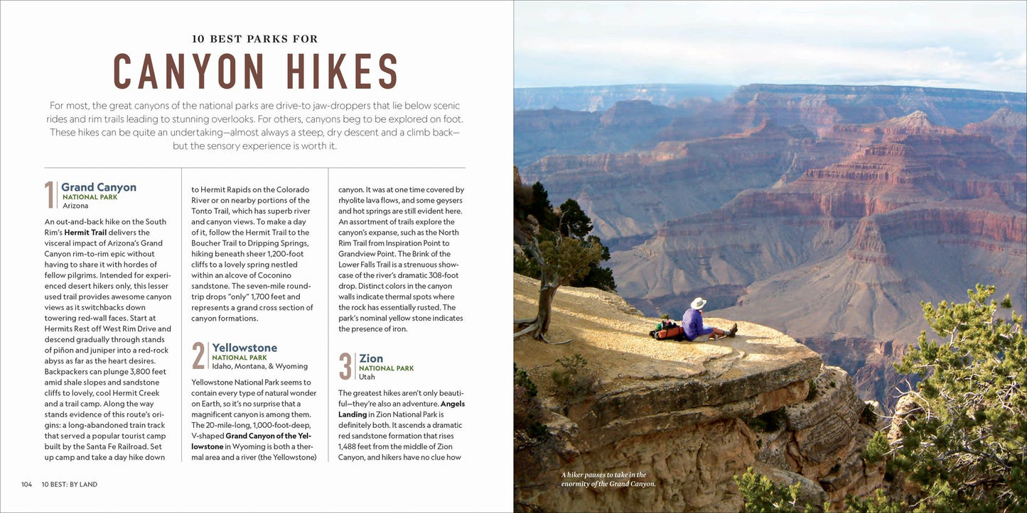 The 10 Best of Everything National Parks, 2nd Edition: 800 Top Picks From Parks Coast to Coast