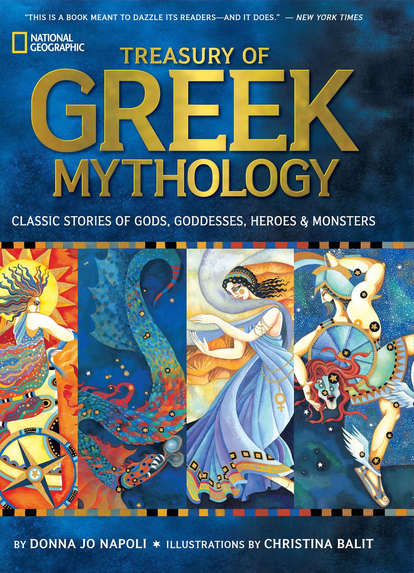 Treasury of Greek Mythology: Classic Stories of Gods, Goddesses, Heroes & Monsters