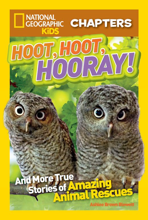 National Geographic Kids Chapters: Hoot, Hoot, Hooray!: And More True Stories of Amazing Animal Rescues