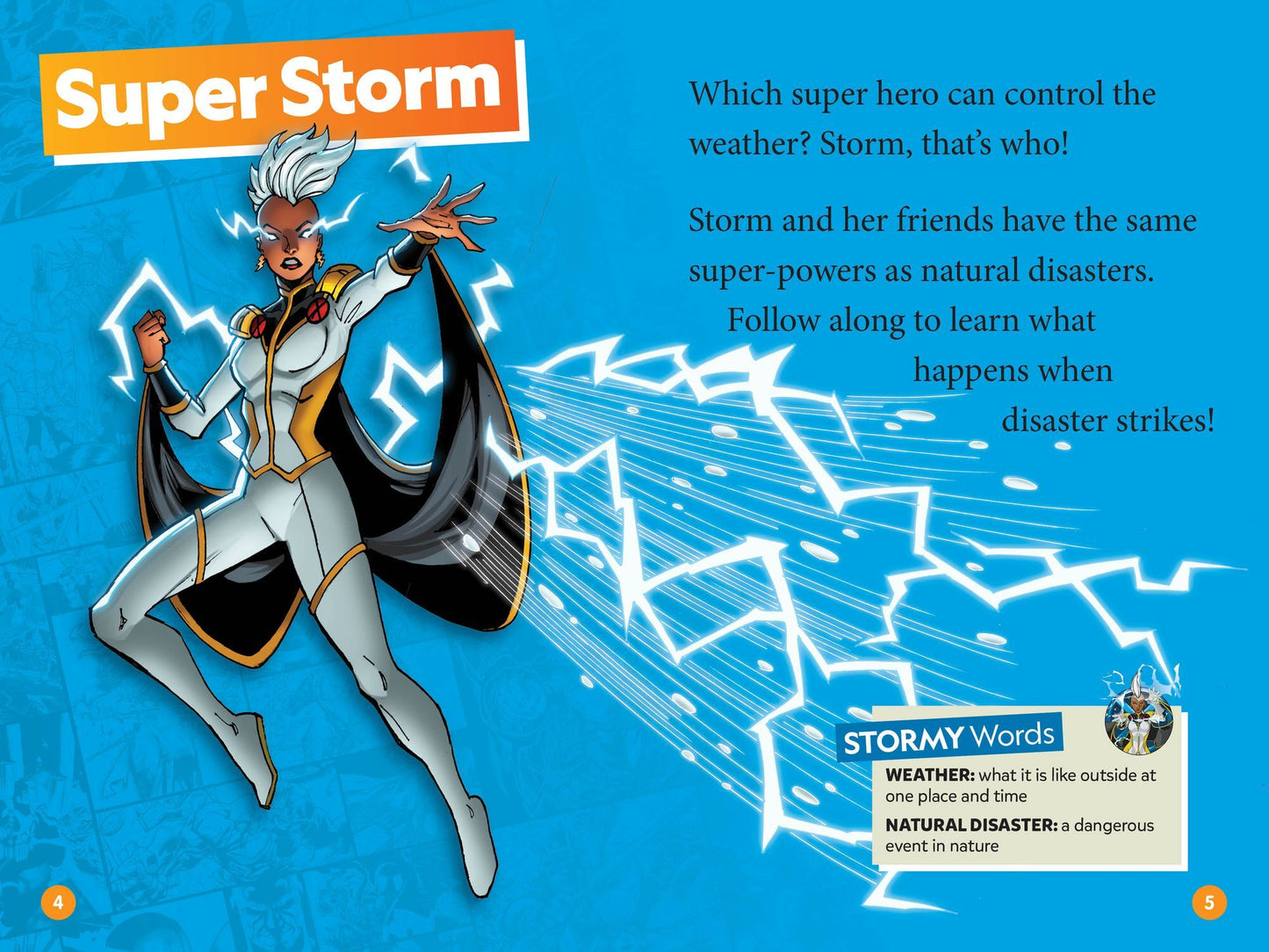 National Geographic Readers: Marvels Storm: Disaster Alert! (Level 1)