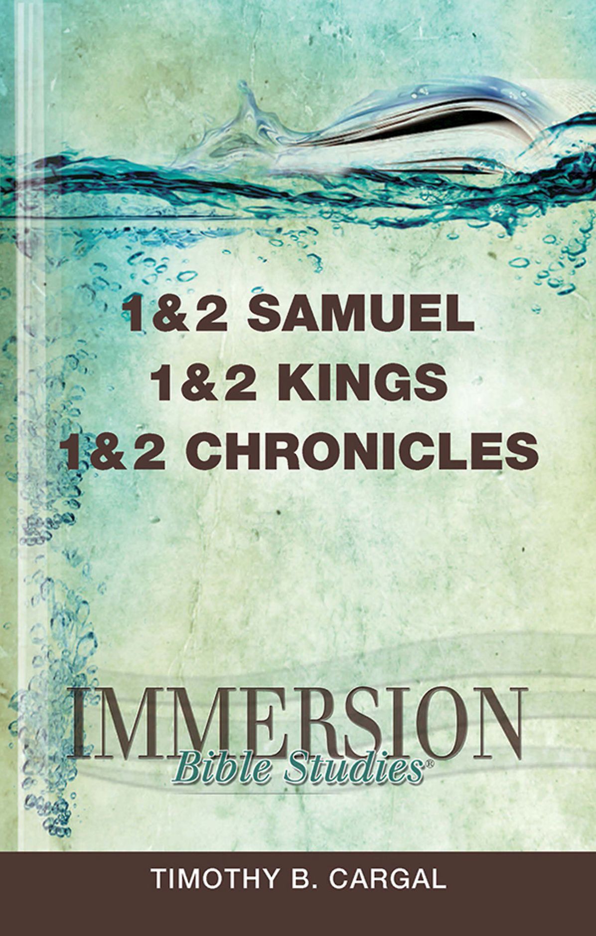 Immersion Bible Studies: 1 & 2 Samuel, 1 & 2 Kings, 1 & 2 Chronicles