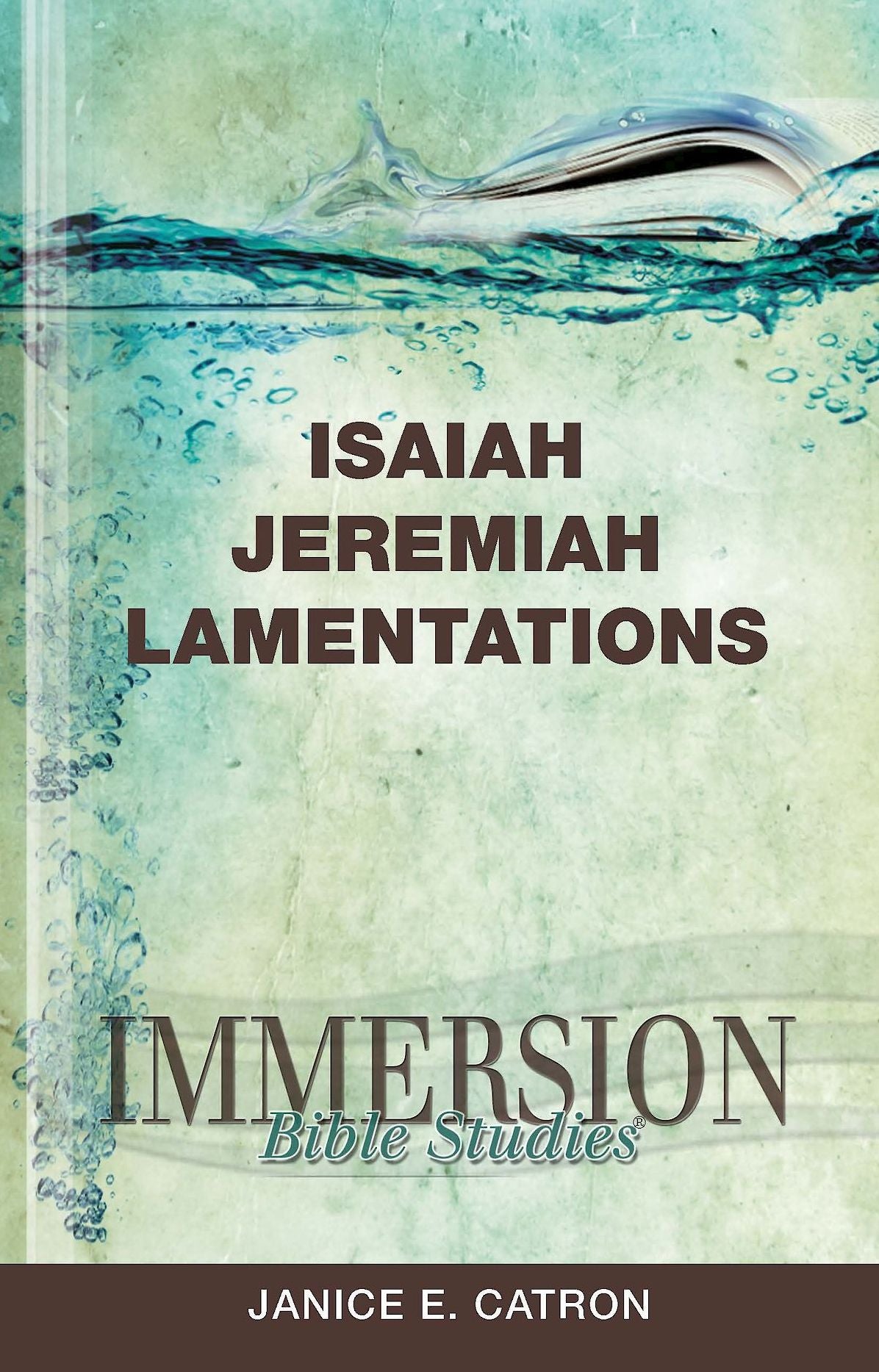 Immersion Bible Studies: Isaiah, Jeremiah, Lamentations