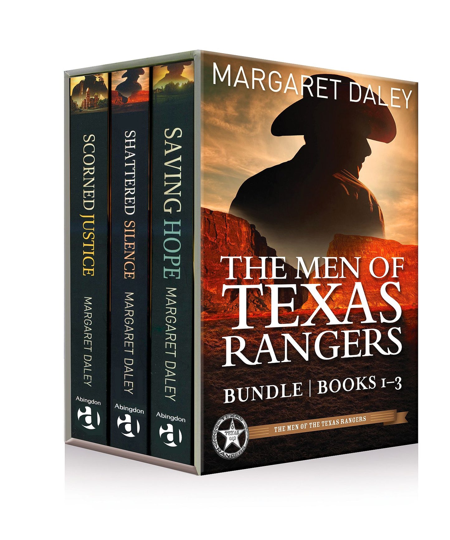 The Men of Texas Rangers Bundle, Saving Hope, Shattered Silence & Scorned Justice - eBook [ePub]: Books 1 - 3 from The Men of the Texas Rangers Series