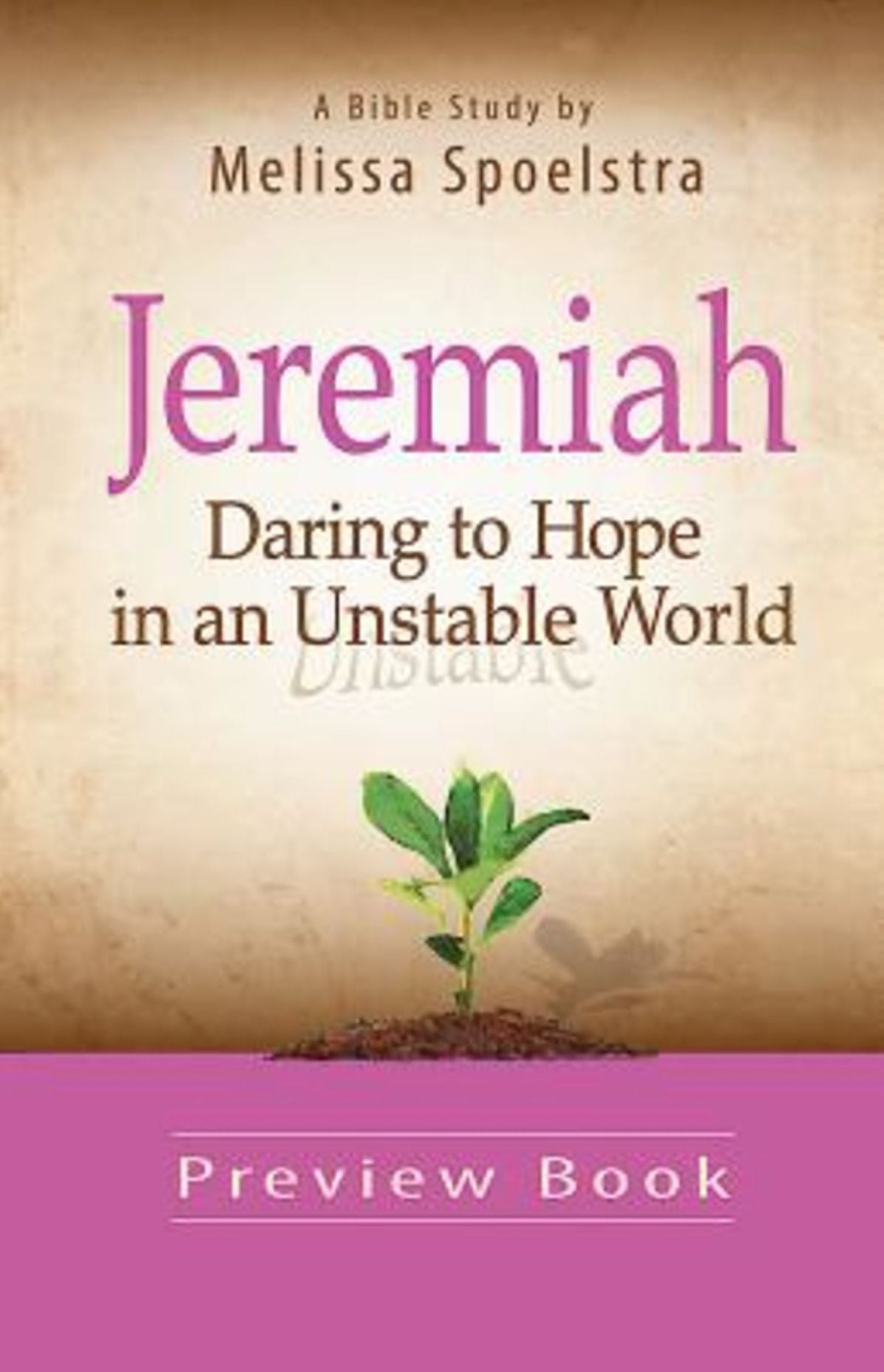 Jeremiah - Women's Bible Study Preview Book: Daring to Hope in an Unstable World
