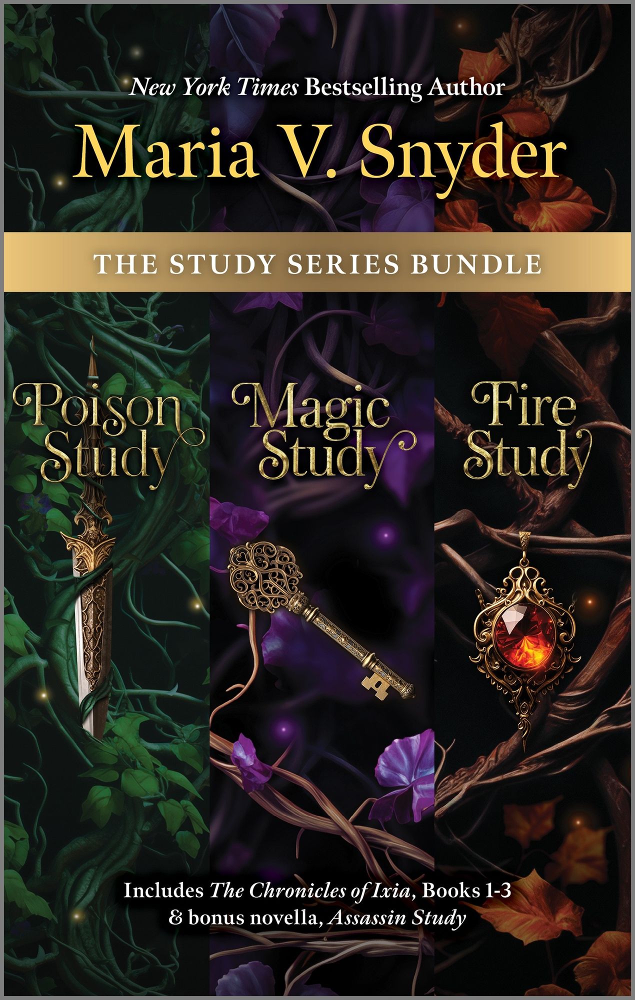 The Study Series Bundle: Poison StudyAssassin StudyMagic StudyFire Study