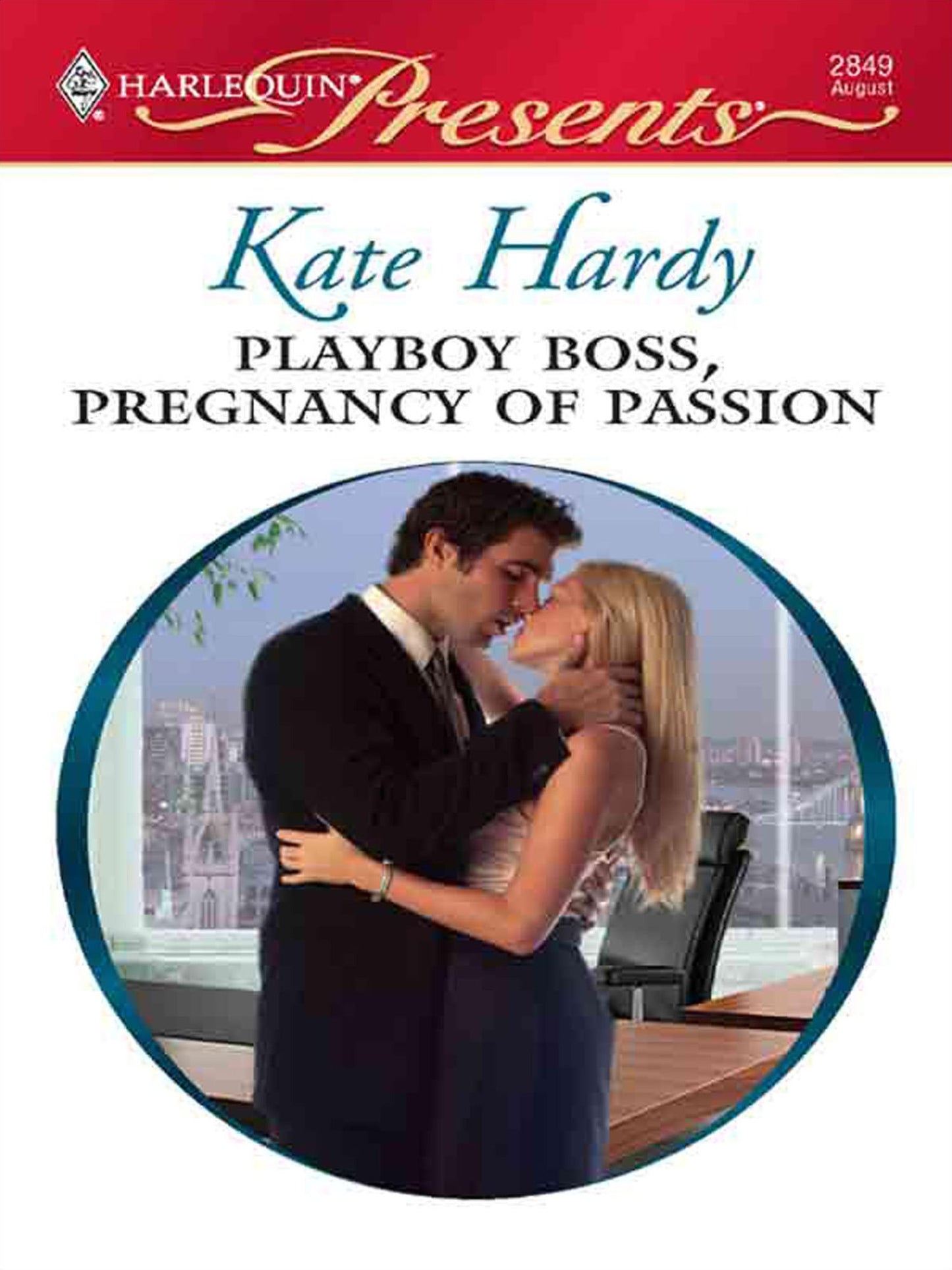 Playboy Boss, Pregnancy of Passion (Harlequin Presents #2849)