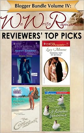Blogger Bundle Volume IV: WeWriteRomance.com': The ContestantA Fabulous WeddingAgent CowboyWedding Vow of Revenge