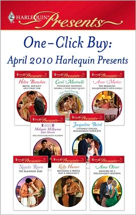 One-Click Buy: April 2010 Harlequin Presents: Bride, Bought and Paid ForWedlocked: Banished Sheikh, Untouched QueenThe Brazilian Millionaire's Love-ChildUntamed Italian, Blackmailed InnocentThe Blackmail Baby