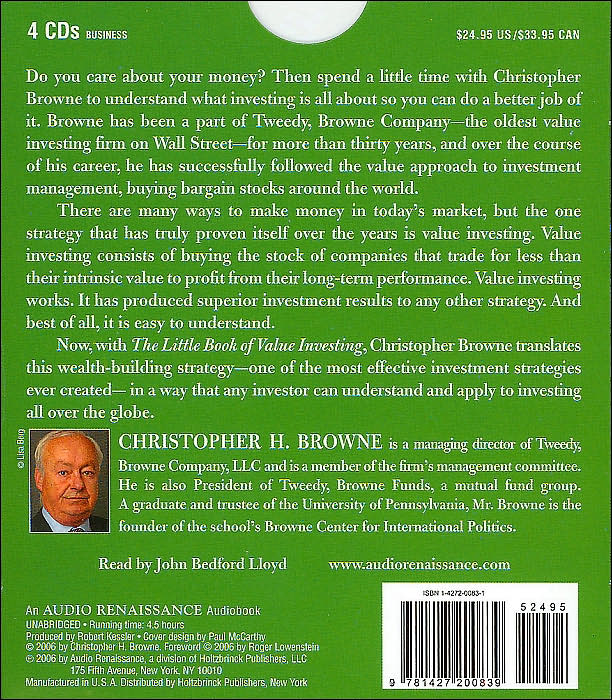 Little Book of Value Investing
