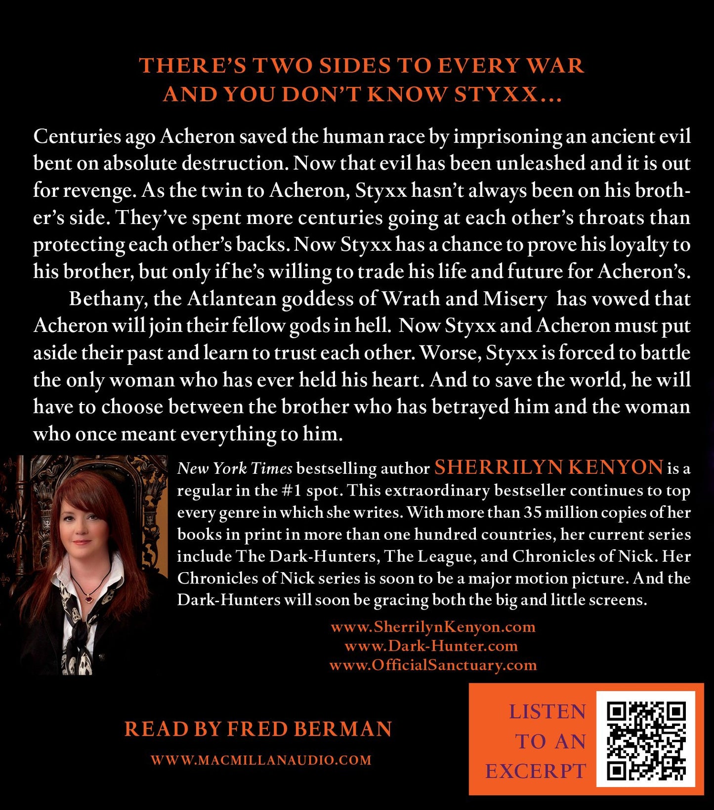 Styxx (Dark-Hunter Series #17)