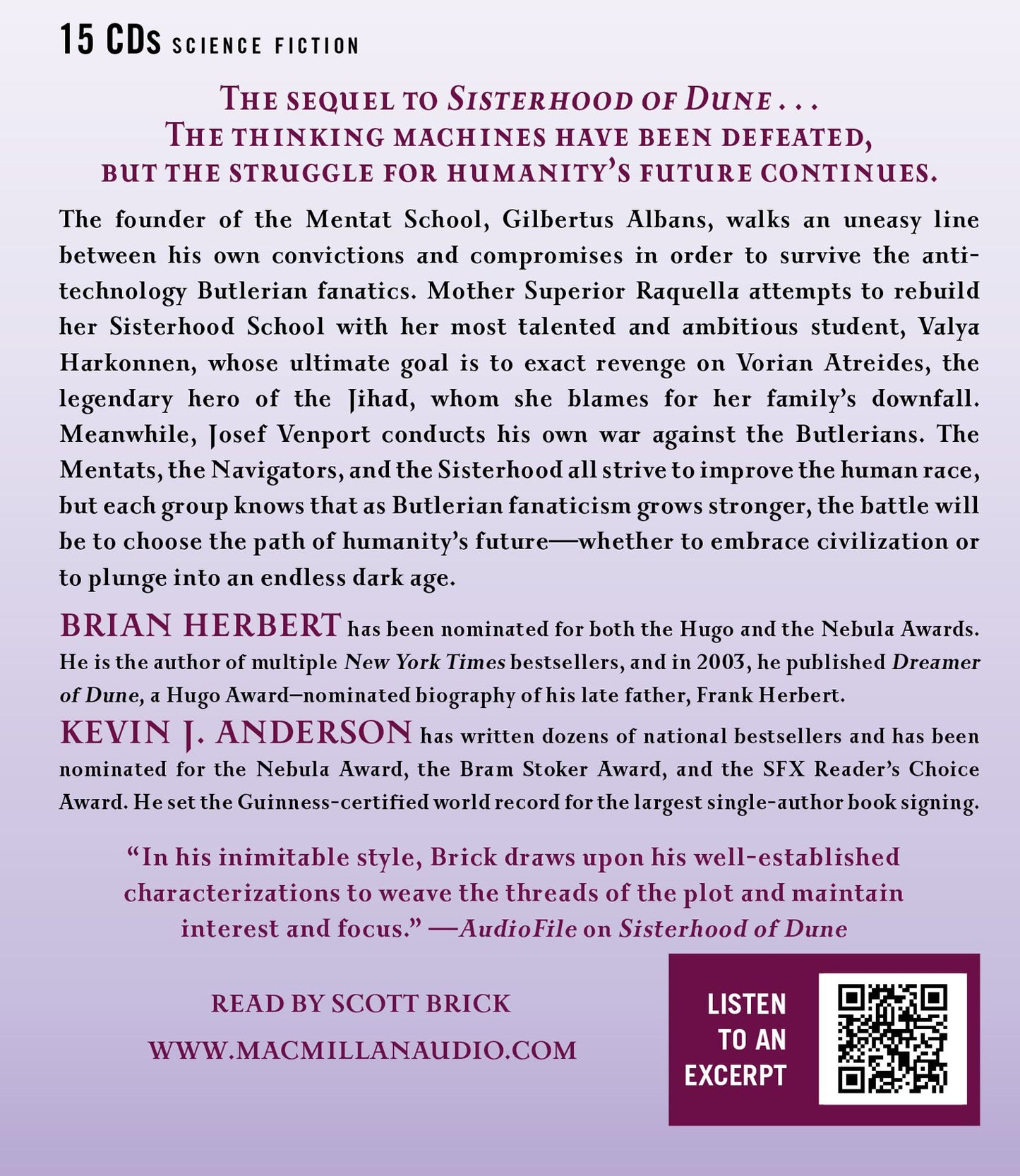 Mentats of Dune (Schools of Dune Series #2)